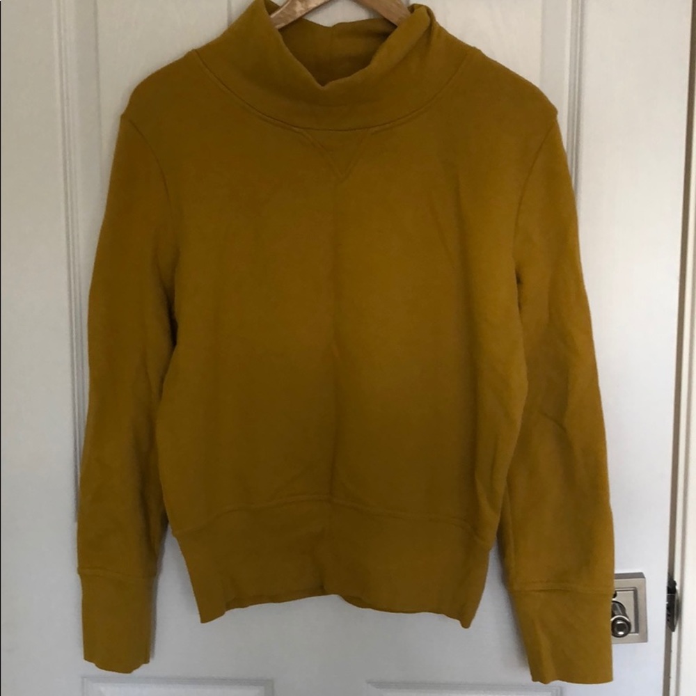 Madewell Mustard Yellow Sweatshirt